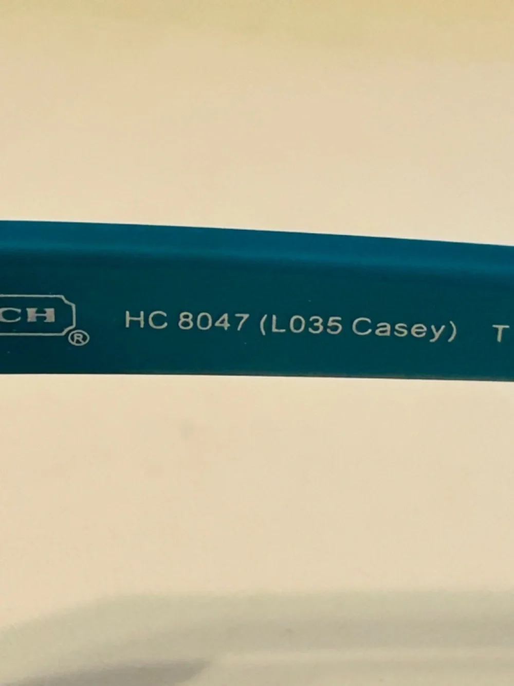 Coach Turquoise Gradient Casey Sunglasses